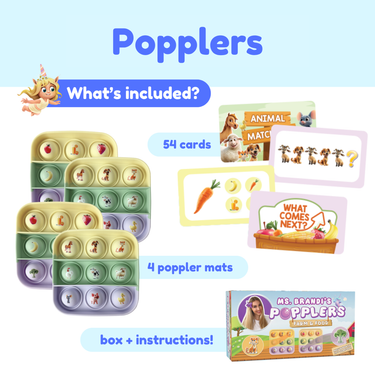 Popplers + Unicorns Vs. Dragons